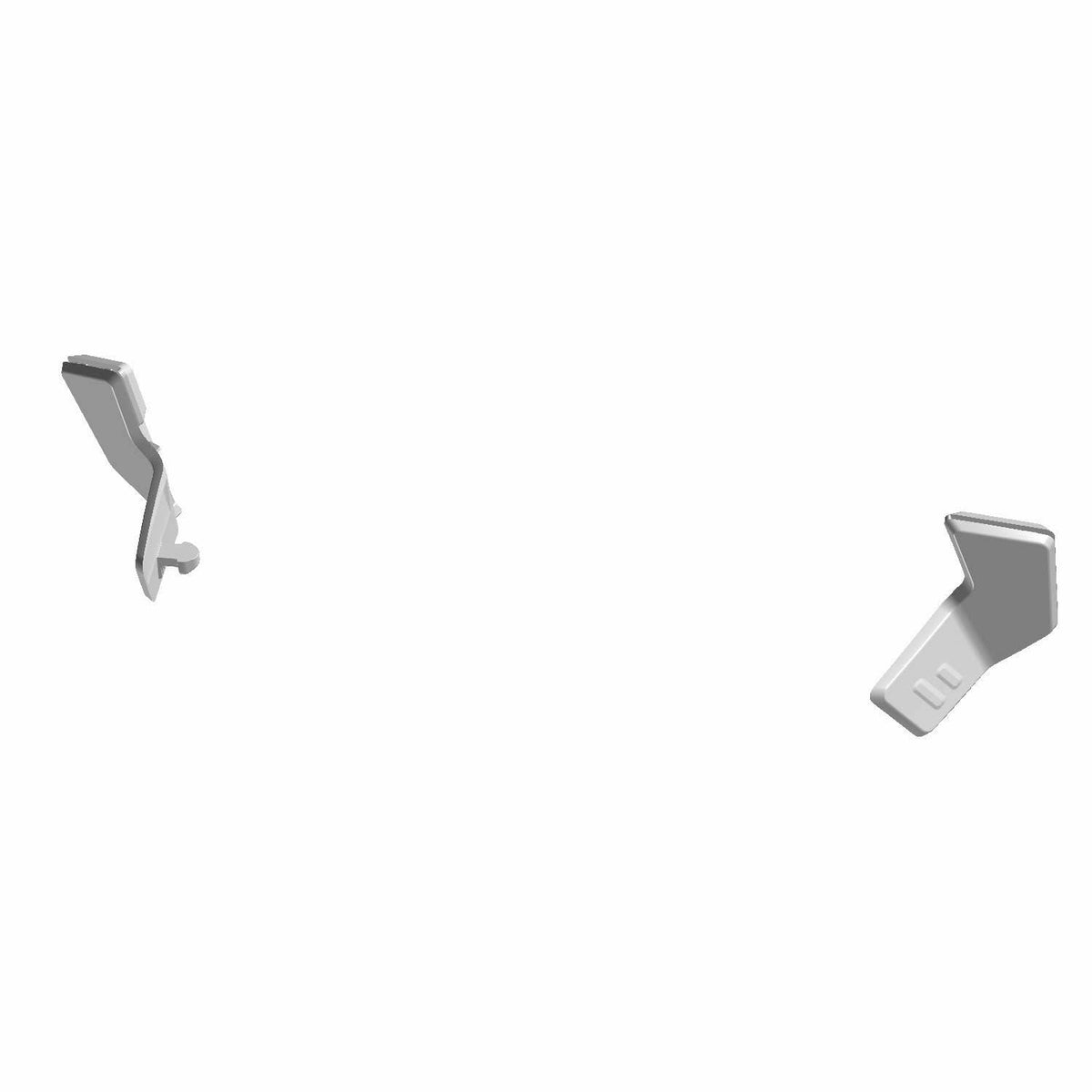 Polaris Hard Mount Windshield Clip Kit, for Snowmobile Models - 2890654