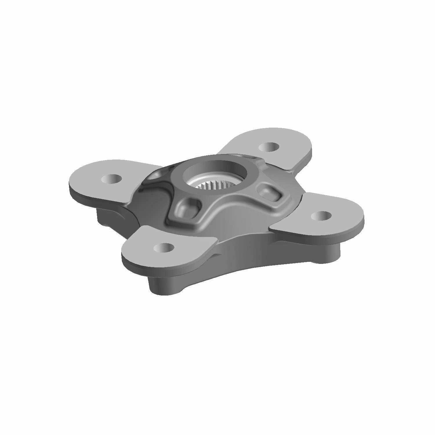 Polaris RZR Rear Wheel Hub, Medium Gloss Black, Genuine OEM Part 5139265-067, Qty 1