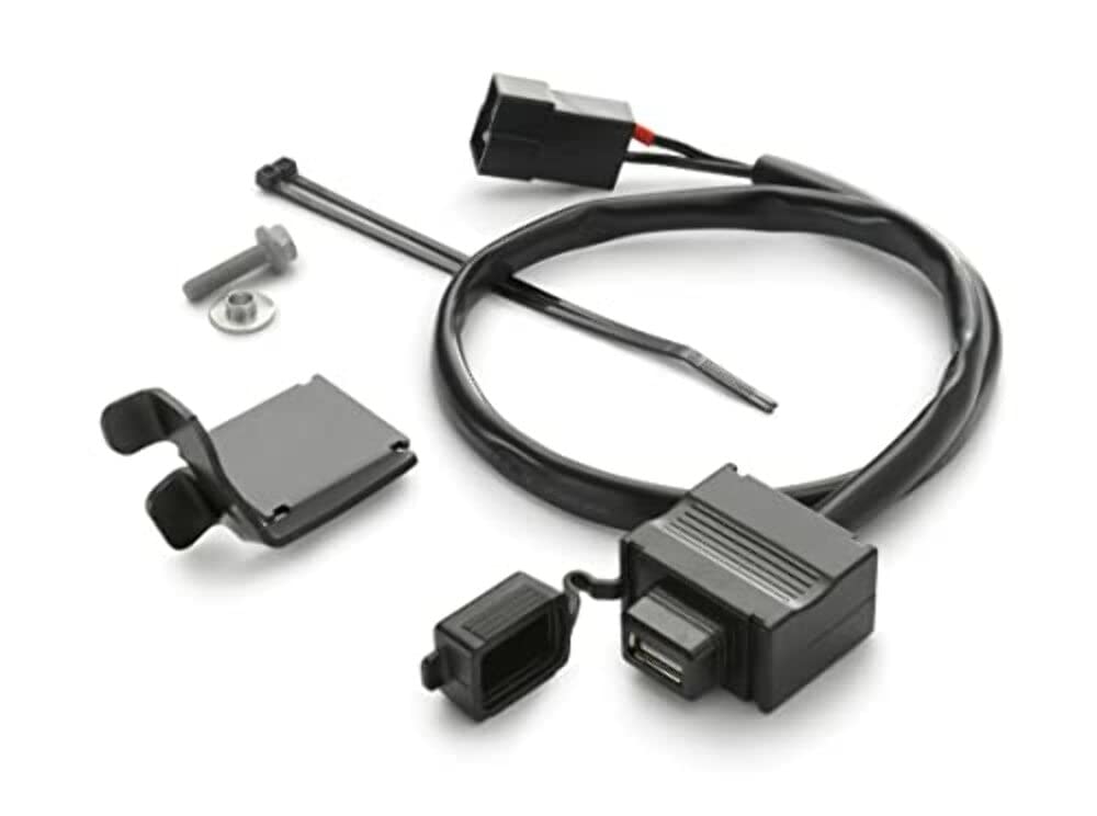 KTM USB Power Outlet Kit Charger Port Socket 64112950044 Duke Adventure Supermoto