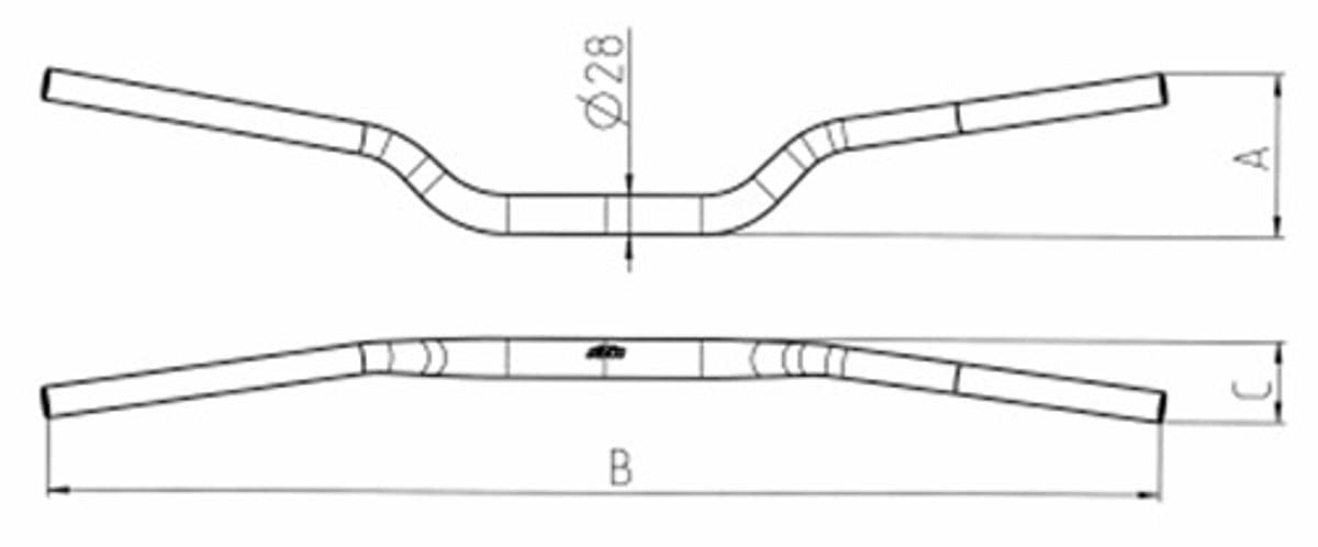 KTM HANDLEBAR ORANGE 4710290110004