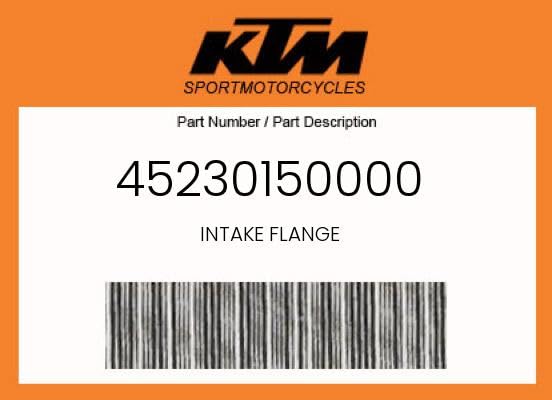 NEW OEM KTM INTAKE FLANGE 50 SX SXS 2015-2021