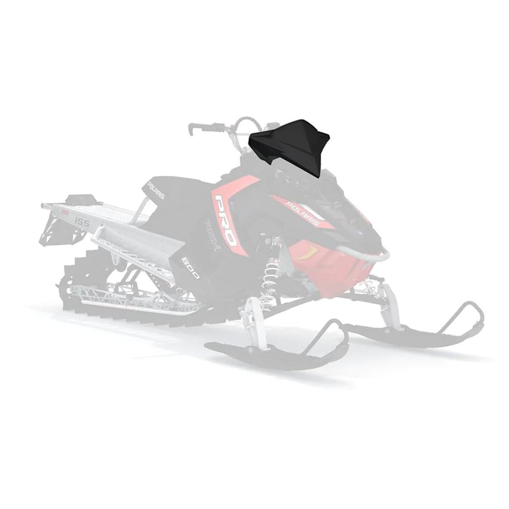 Polaris 2881055 13" Mid Windshield Black Axys Rush Switchback Titan Deep Snow