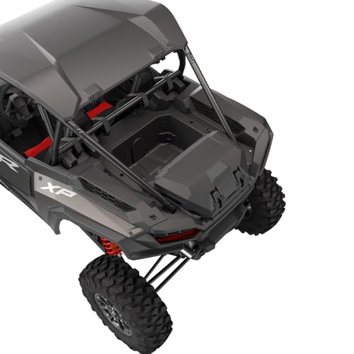 Polaris Lock & Ride 28 Quart Rear Cooler for RZR Models, Black, 48-Hour Ice Retention, Insulated UTV Cooler, Locking Lid, Food and Drink Storage, Lock & Ride Technology, Genuine OEM - Part 2889612