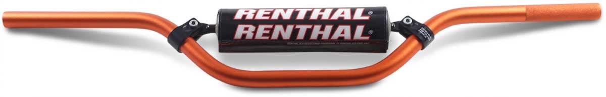 Renthal 784 7/8" Mini Handlebar Orange Motocross MX Dirt Bike 784-03-OR-03-219
