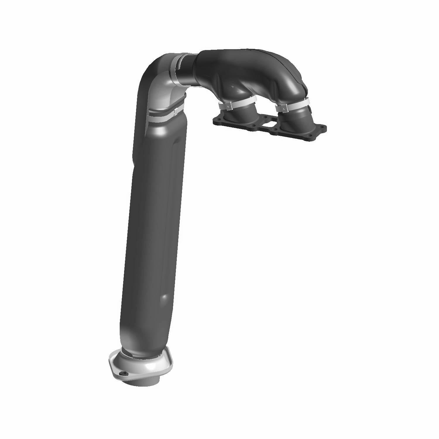 Polaris RZR Exhaust Headpipe Header Assembly Genuine OEM 1262599