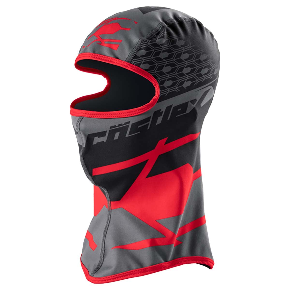 Castle X Icon Balaclava Red Winter Snowmobile Motorcycle Mask 77-130A