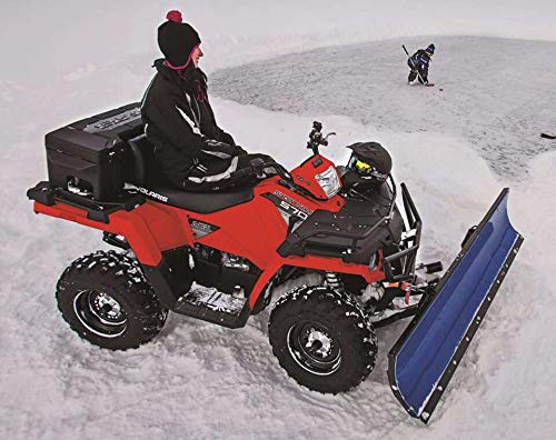 Polaris Glacier Pro Lock & Ride Steel ATV Plow Frame, Black