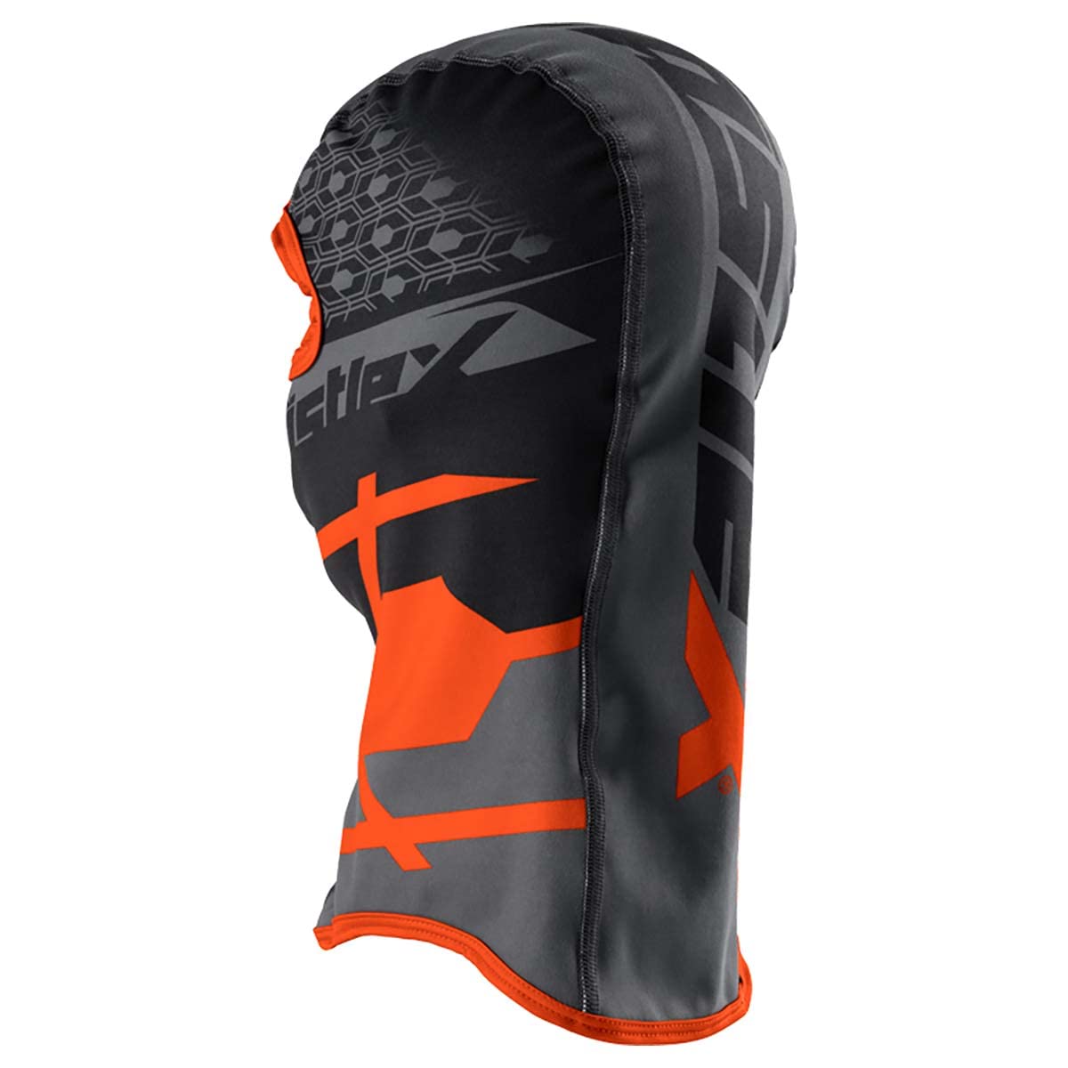 Castle X Icon Balaclava Orange Snowmobile Winter Face Mask Neck Warmer 77-130F