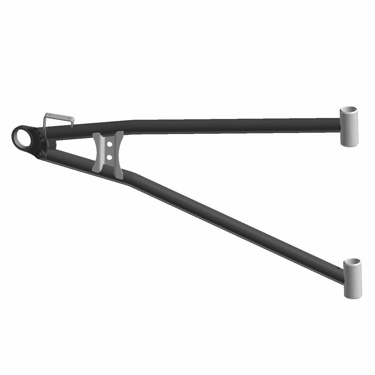 Polaris RZR Control Arm Weld, Front, Lower, Right, 64, Matte Black, Genuine OEM Part 1025140-458, Qty 1