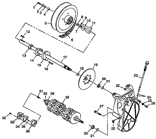 Polaris Snowmobile Drive Belt, Part 3211066