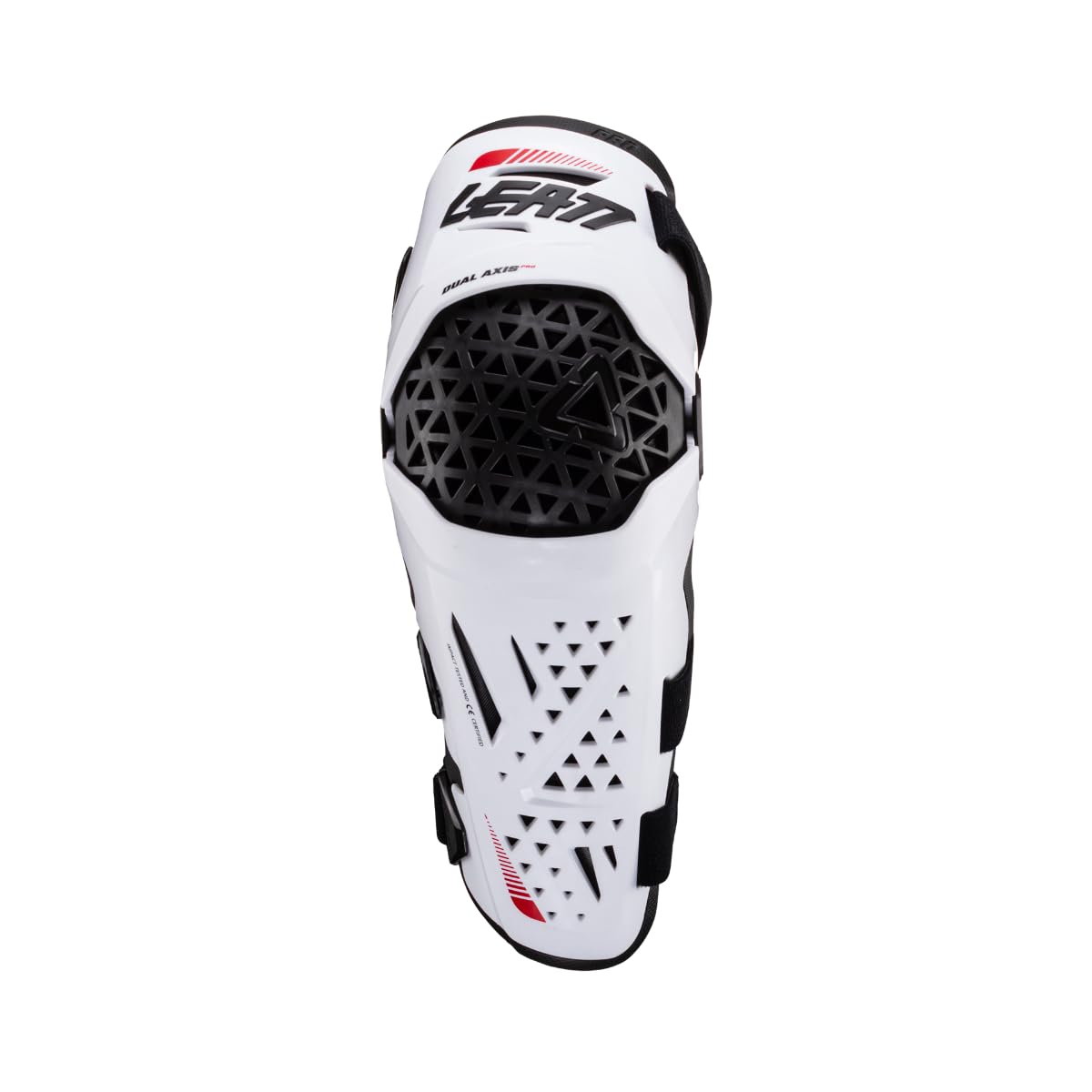 Leatt Dual Axis Pro Knee Shin Guards White XXL 5024060832 Motocross MX Gear