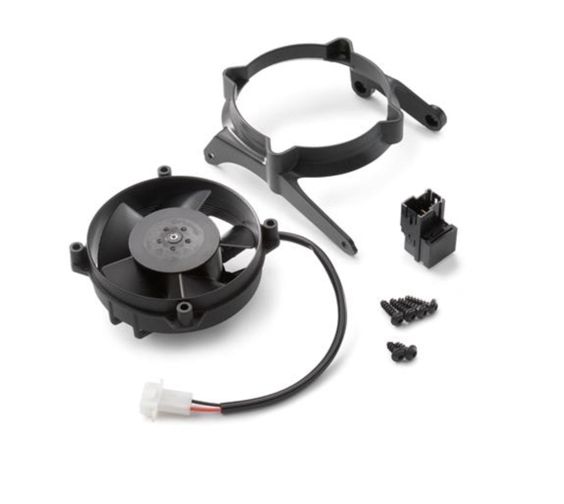 KTM OEM Radiator Fan Kit 250 350 450 500 EXC-F Cooling Fan 79635941044