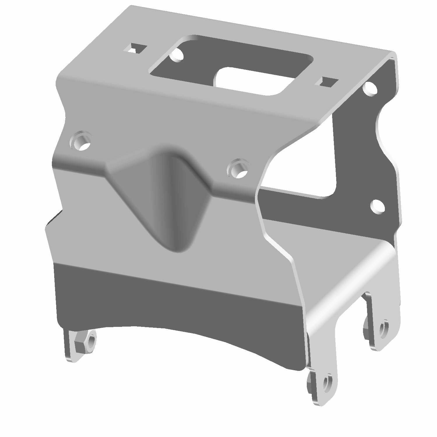 Polaris ATV Winch Mount Weld, XPATV, Genuine OEM Part 1018438, Qty 1