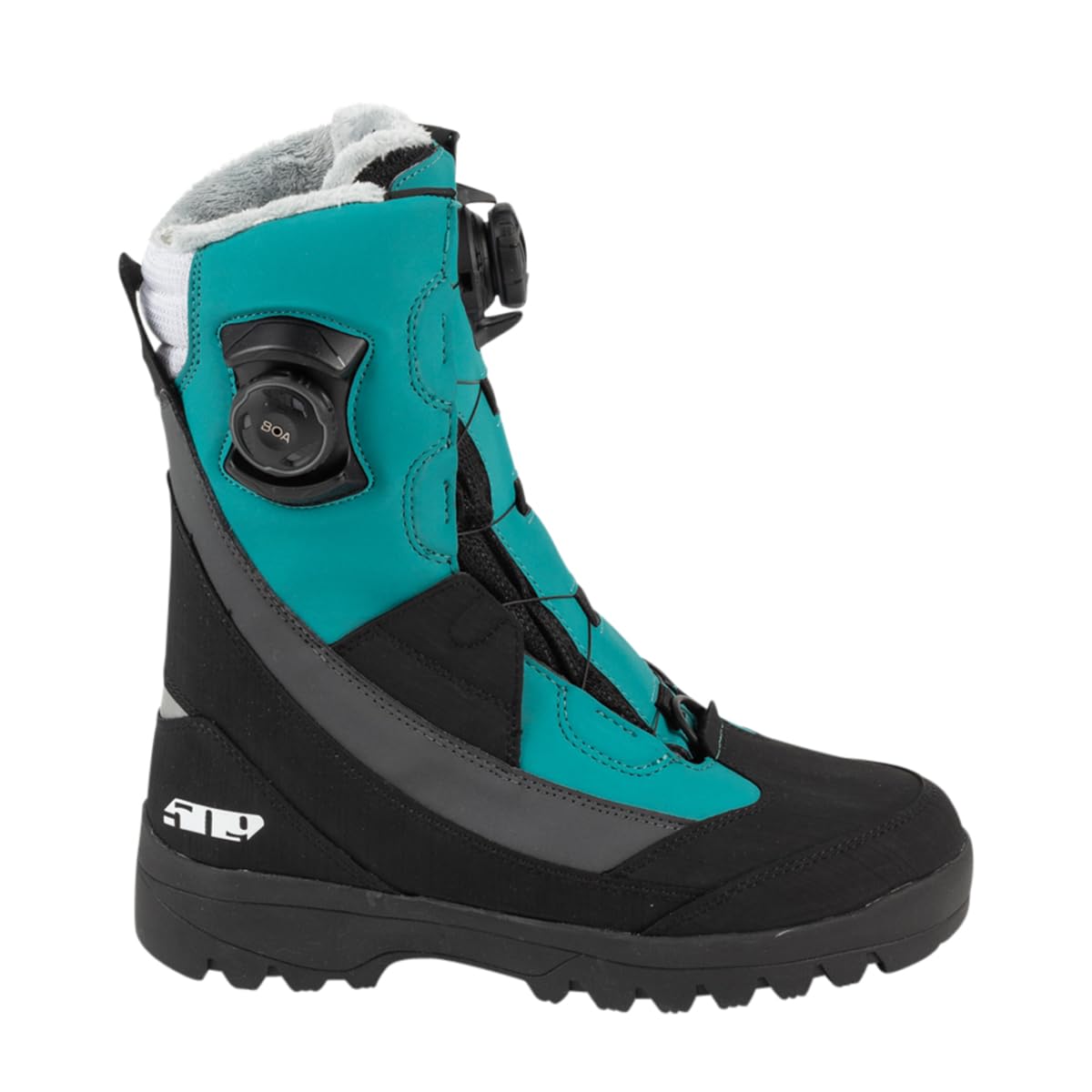 509 Women's Raid Double BOA Snowmobile Boot (Emerald - 10) - Open Box