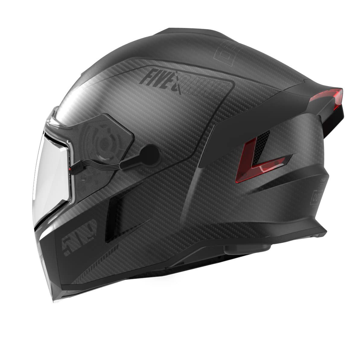 509 Delta V Carbon Ignite Snowmobile Helmet (Matte Black Ops - X-Large)