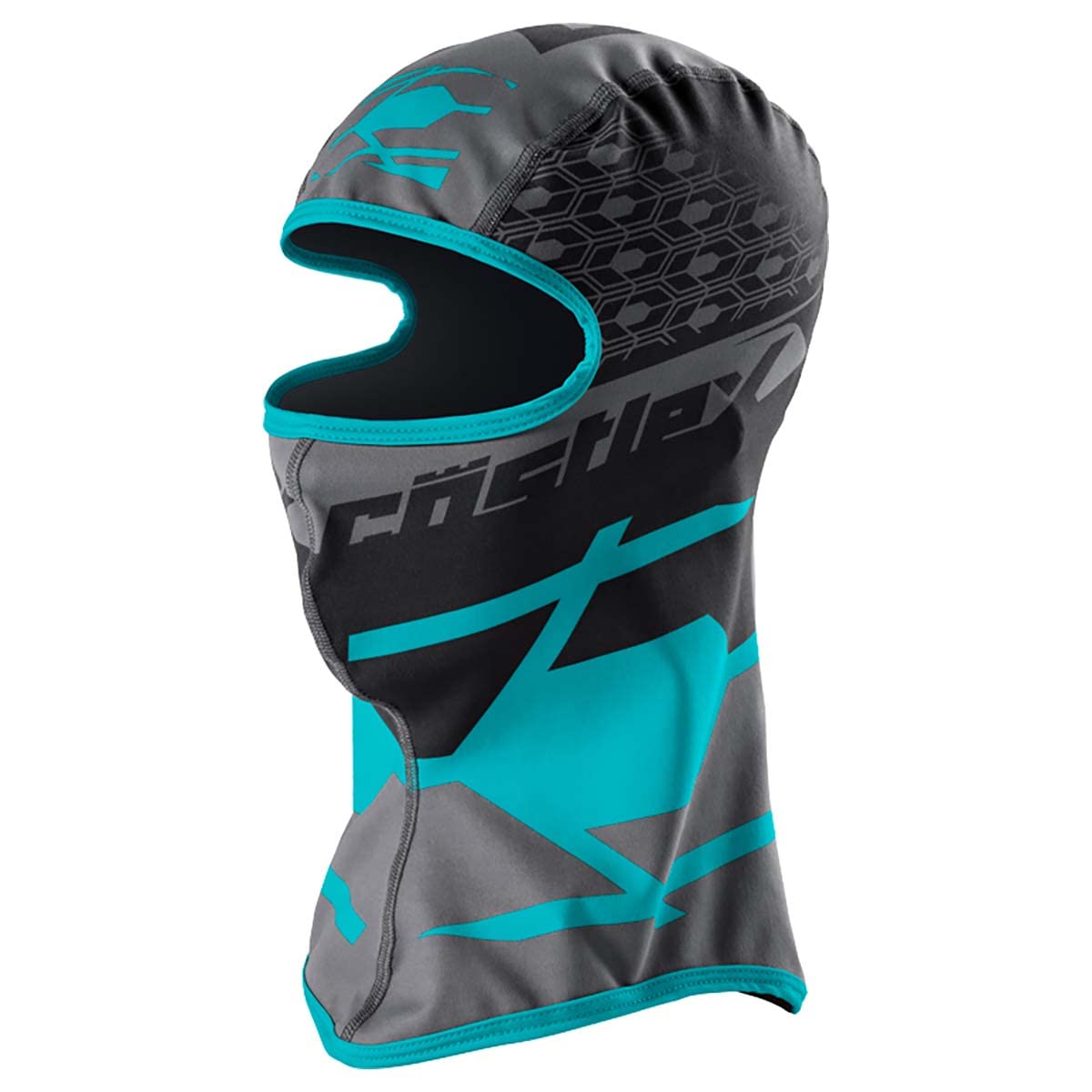 Castle X Icon Balaclava Turquoise Snowmobile Winter Mask Ski Face Mask 77-130B