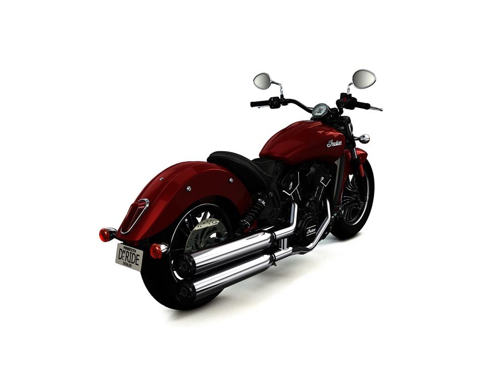 Indian Motorcycle Performance Adjustable Rear Shocks by Fox, for Specific Scout Models, 424 Lbs. Maximum Weight, Set of 2, Spanner Wrench and Installation Instructions - Part 2881790-463