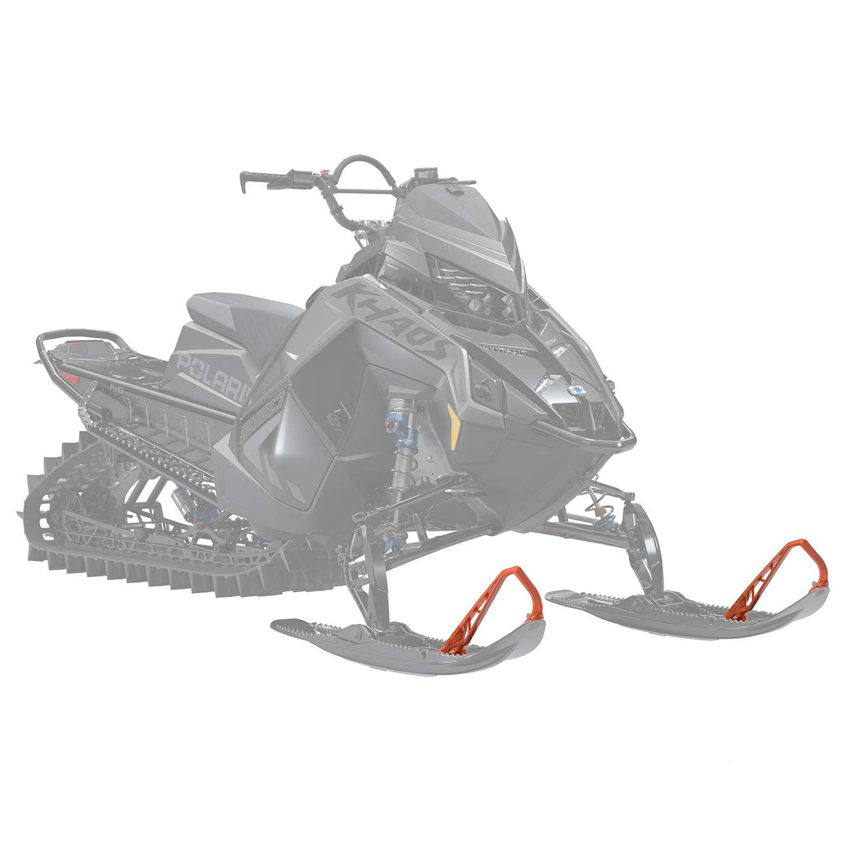 Polaris Snowmobile Ski Toe, Pair - 2889421-647