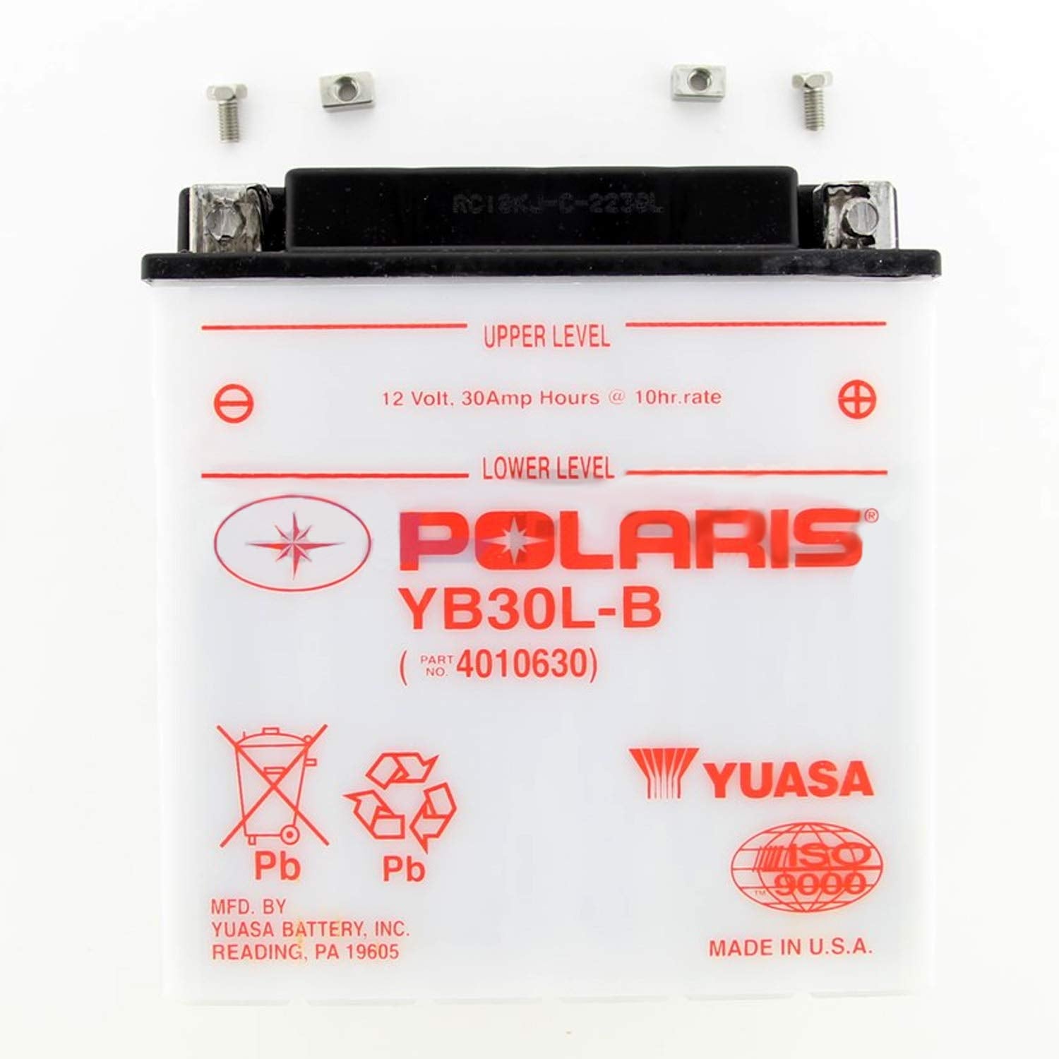 Polaris 4010630 30 Amp Top Mount Battery 1999-2021 500 RZR Ranger 800 700