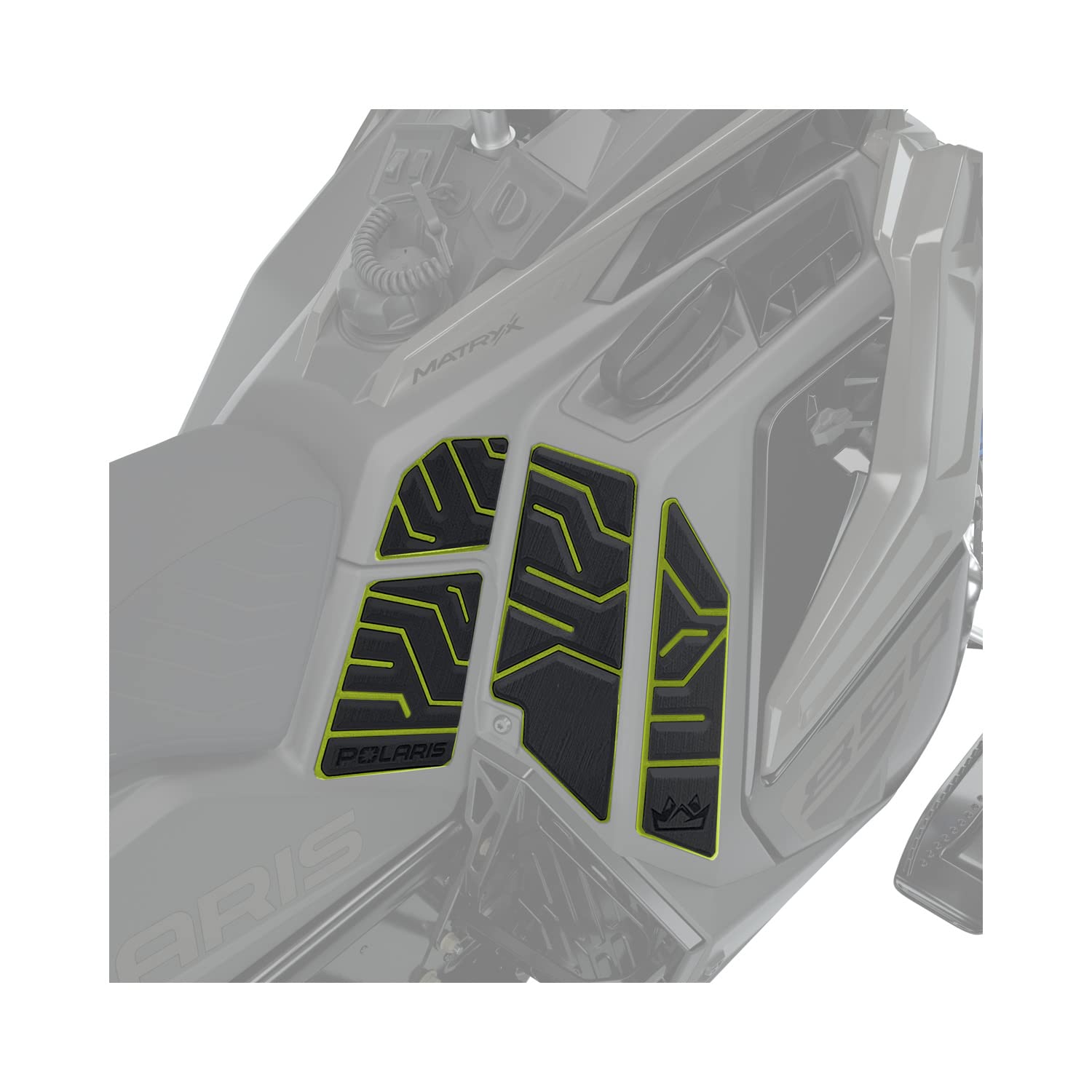 Polaris 2890664 Neon Ultimate Knee Pads RMK Khaos Slash Matryx 146 155 165