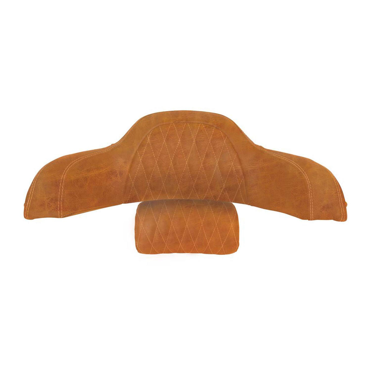 Indian Motorcycle Leather Quilted Trunk Passenger Backrest Pad 2880284-06