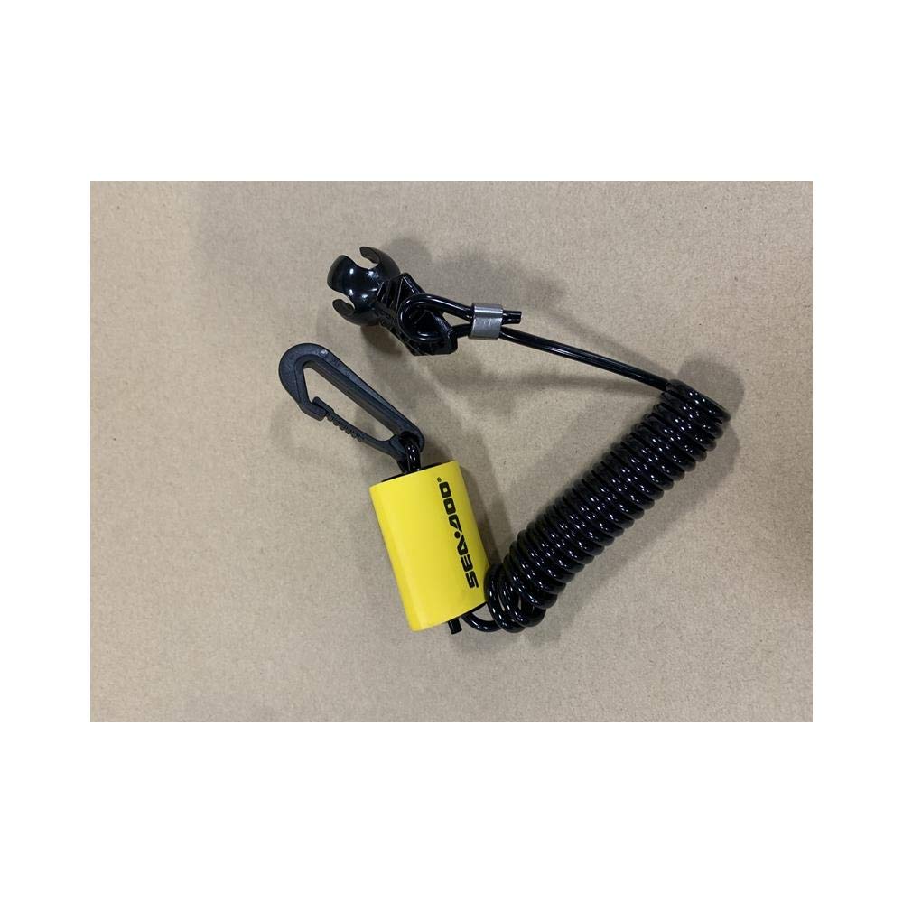 Sea-Doo New OEM Safety Lanyard Key Cord Clip 278003410 278002843 PWC Jet Ski