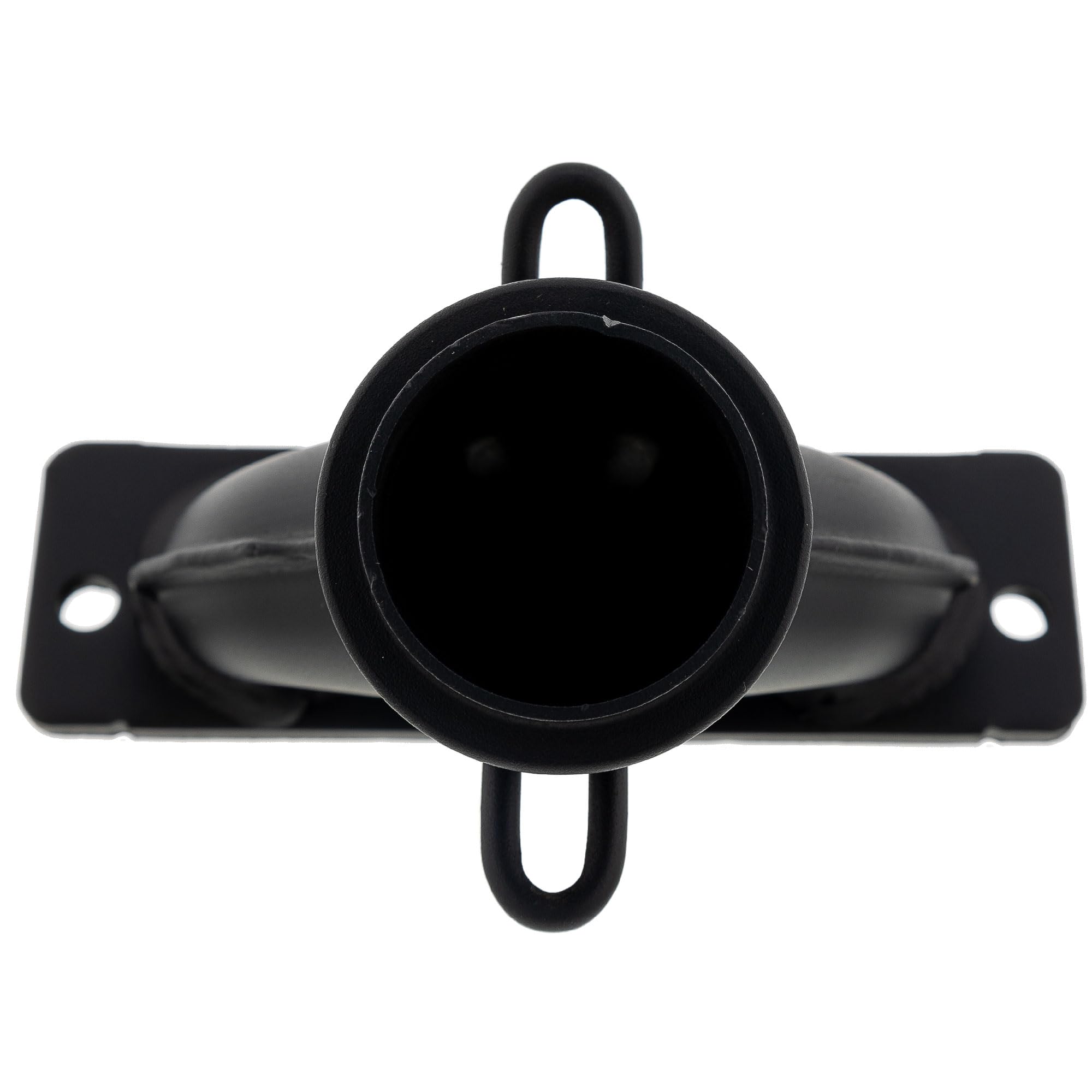 Polaris ATV Manifold, Twin, High Temp Powder Paint High Temp Powder Paint, Black, Genuine OEM Part 1261077-489, Qty 1