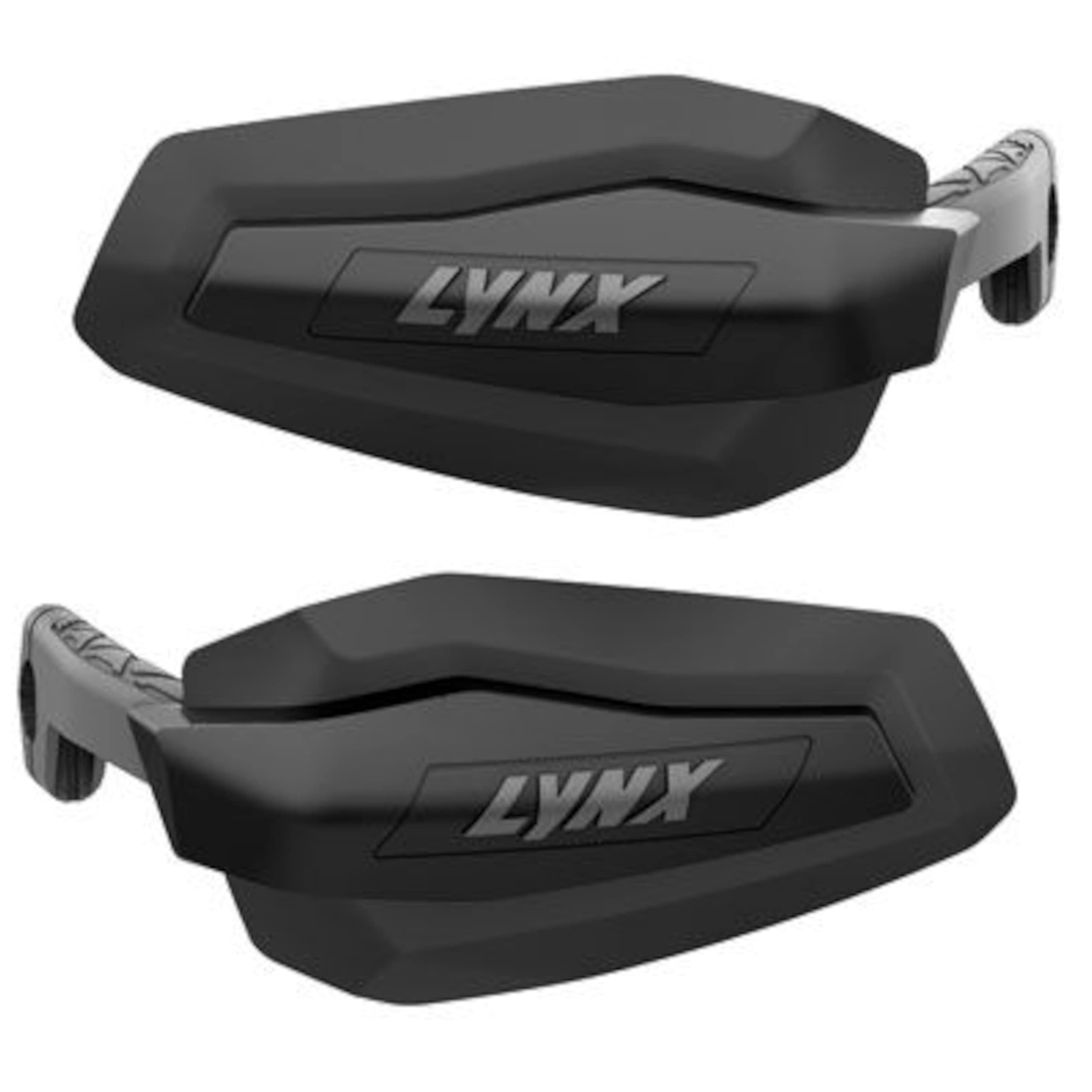 Ski-Doo OEM Lynx Black Flexible Mountain Handguards Snowmobile 860201591