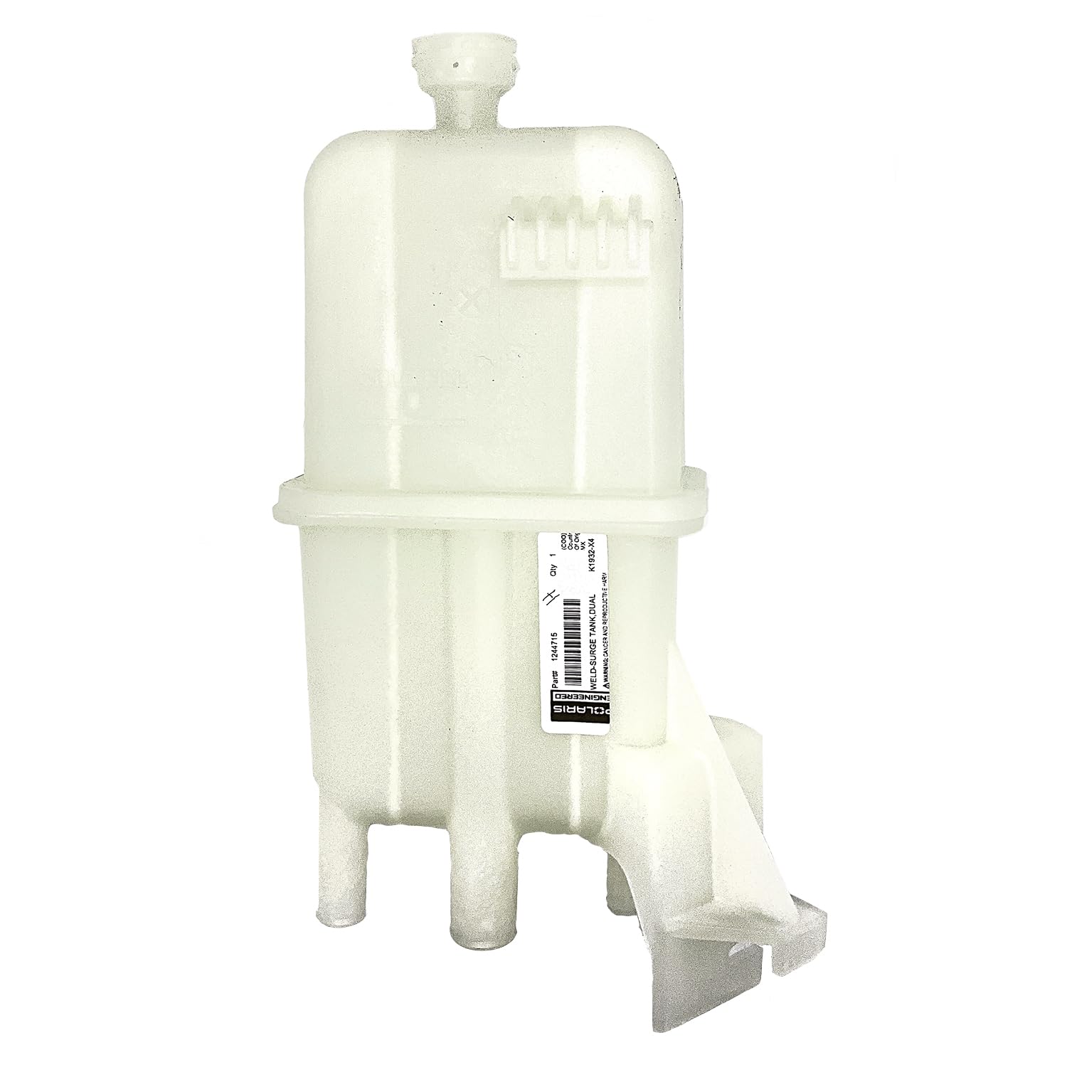 Polaris RZR Genuine OEM Dual Weld-Surge Tank Coolant Reservoir 1244715