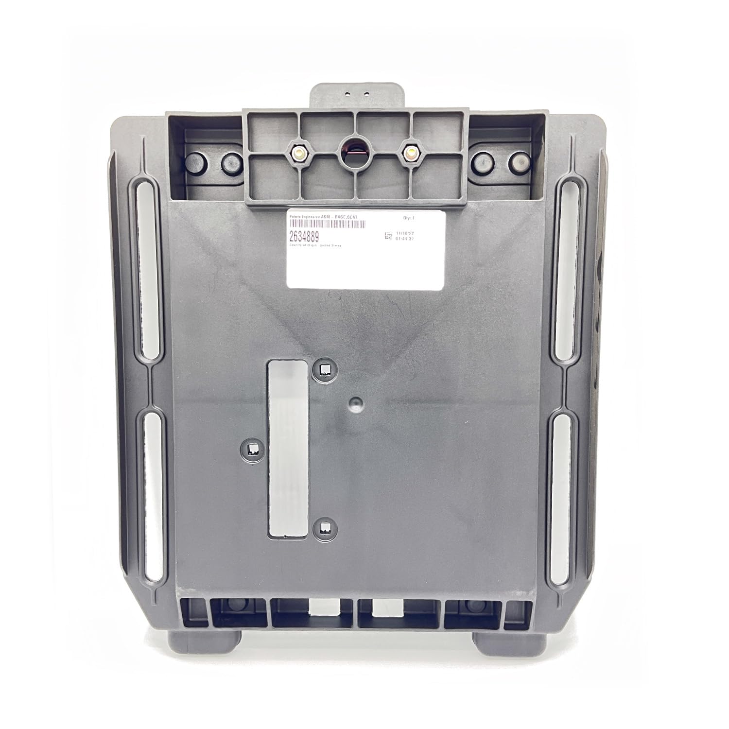 Polaris RZR Seat Base Assembly, Genuine OEM Part 2634889, Qty 1