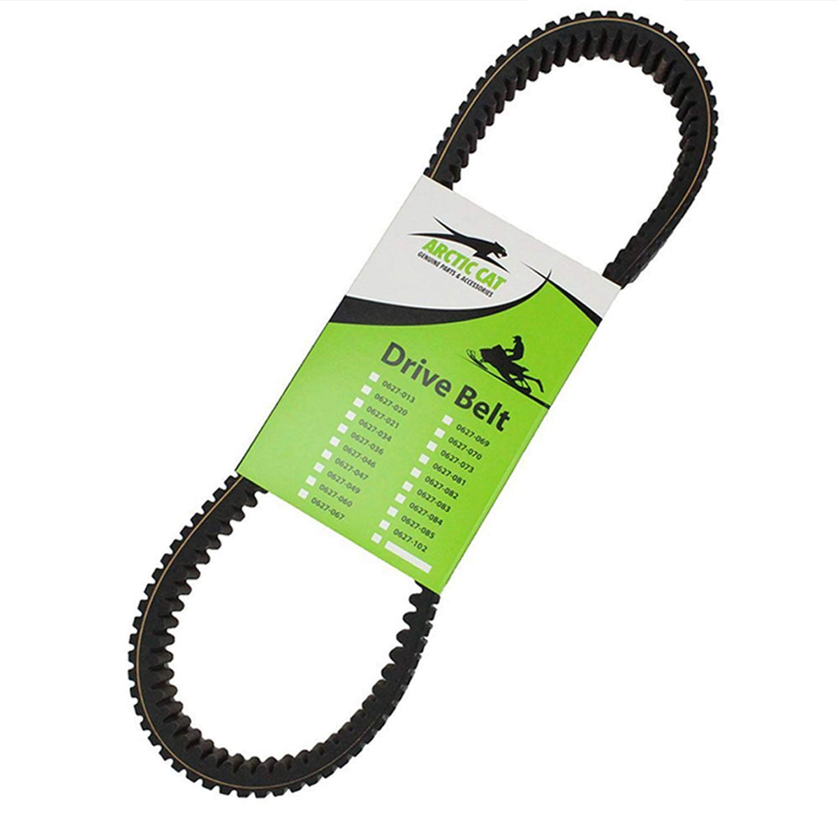 Arctic Cat 0627-020 BELT,DRIVE-CVT 12.2" CTRS, Black
