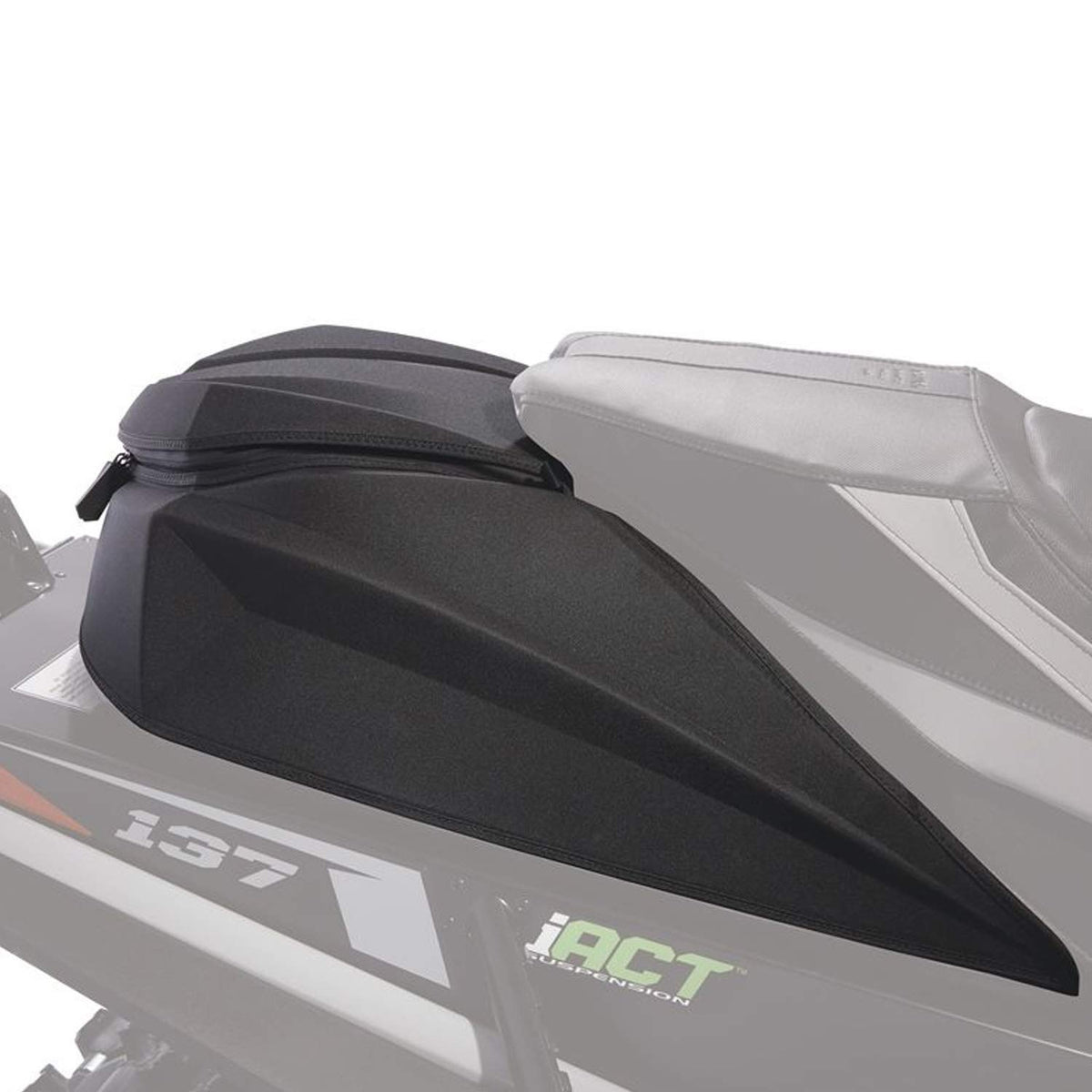 Arctic Cat Large Tunnel Trail Pack Bag (Black) 33L Snowmobile-Bag
