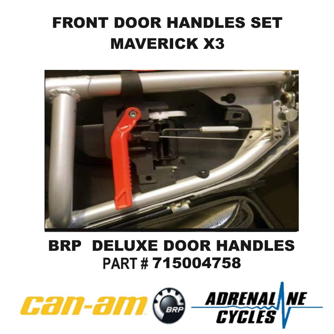 Can Am Maverick X3 Deluxe Front Door Handle Kit OEM NEW #715004758