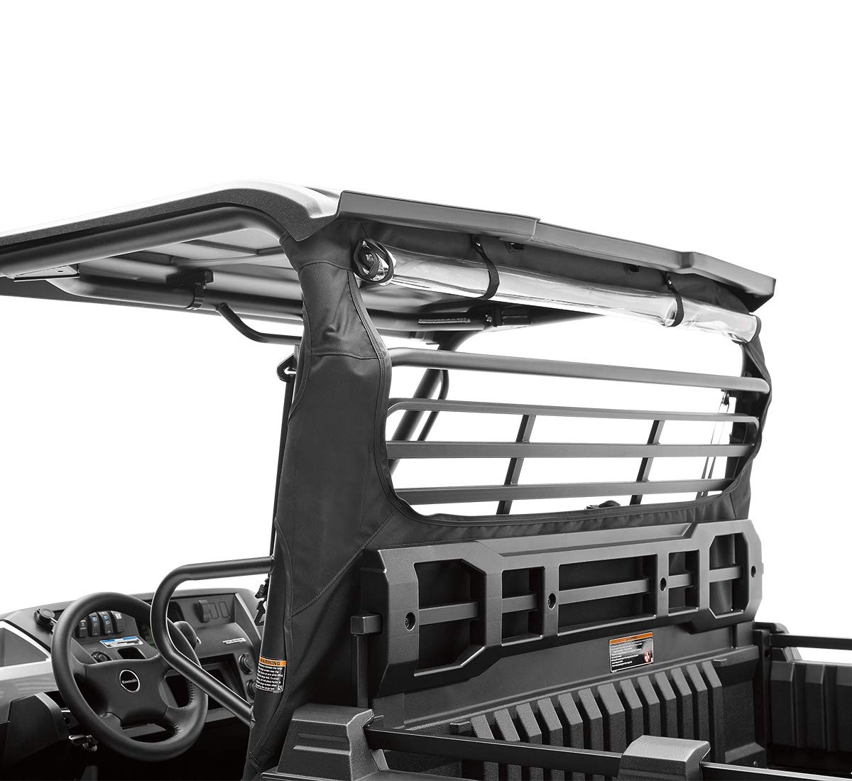 2018-2020 Genuine Kawasaki Mule PRO-FXR KQR Soft Rear Panel Black 99994-1055