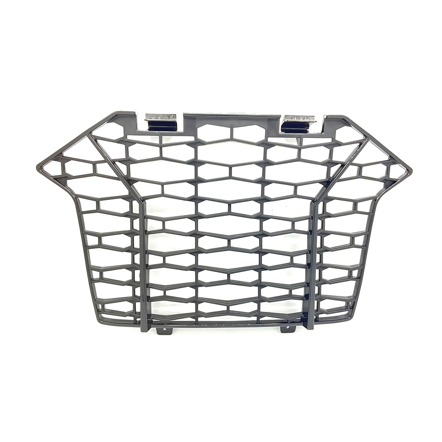 Polaris RZR Fascia Grill, Front, Gloss Black, Genuine OEM Part 5456612-070, Qty 1