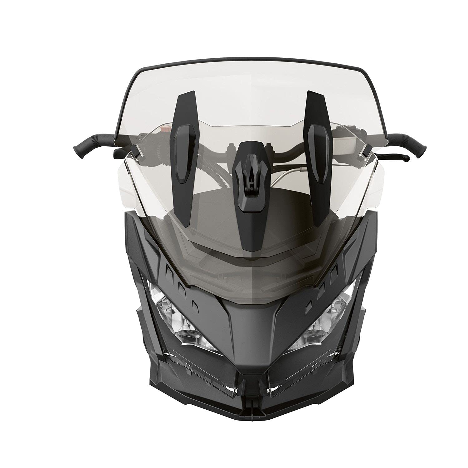New Ski-Doo OEM Adjustable Windshield Side Deflector Kit 860201820 Snowmobile