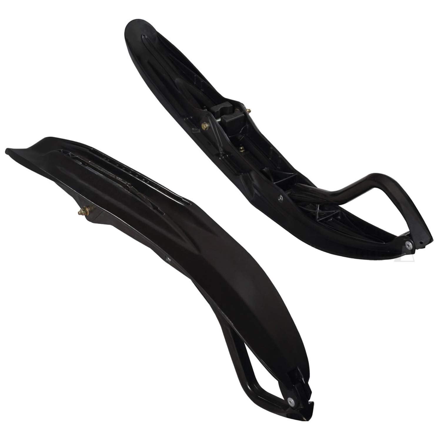 Ski-Doo New OEM Black Pilot 5.7 Ski Upgrade Kit Mount Carbides Handles REV RF ZX