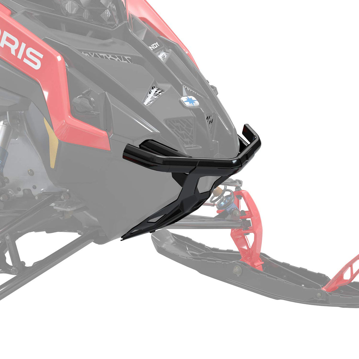 Polaris MATRYX Sentry Front Bumper, Gloss Black - 2884817-067