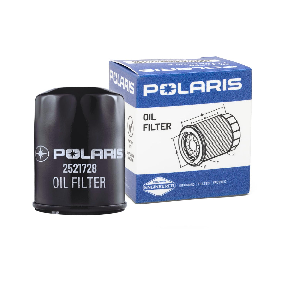 Polaris Oil Filter, for Select RANGER, RZR Models, Genuine OEM Part 2521728
