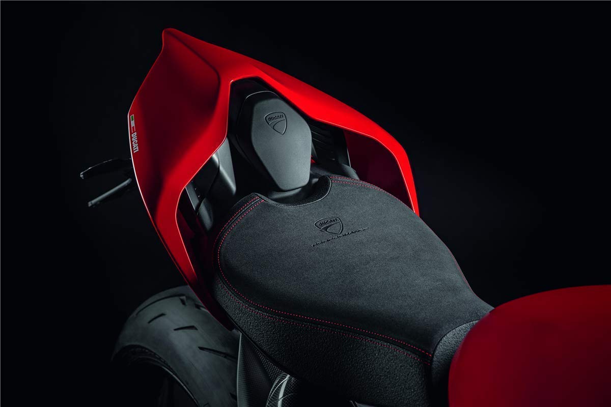 Ducati Passenger Cover Seat for Panigale V2 V4, Streetfighter V4 -Red 97180793AA