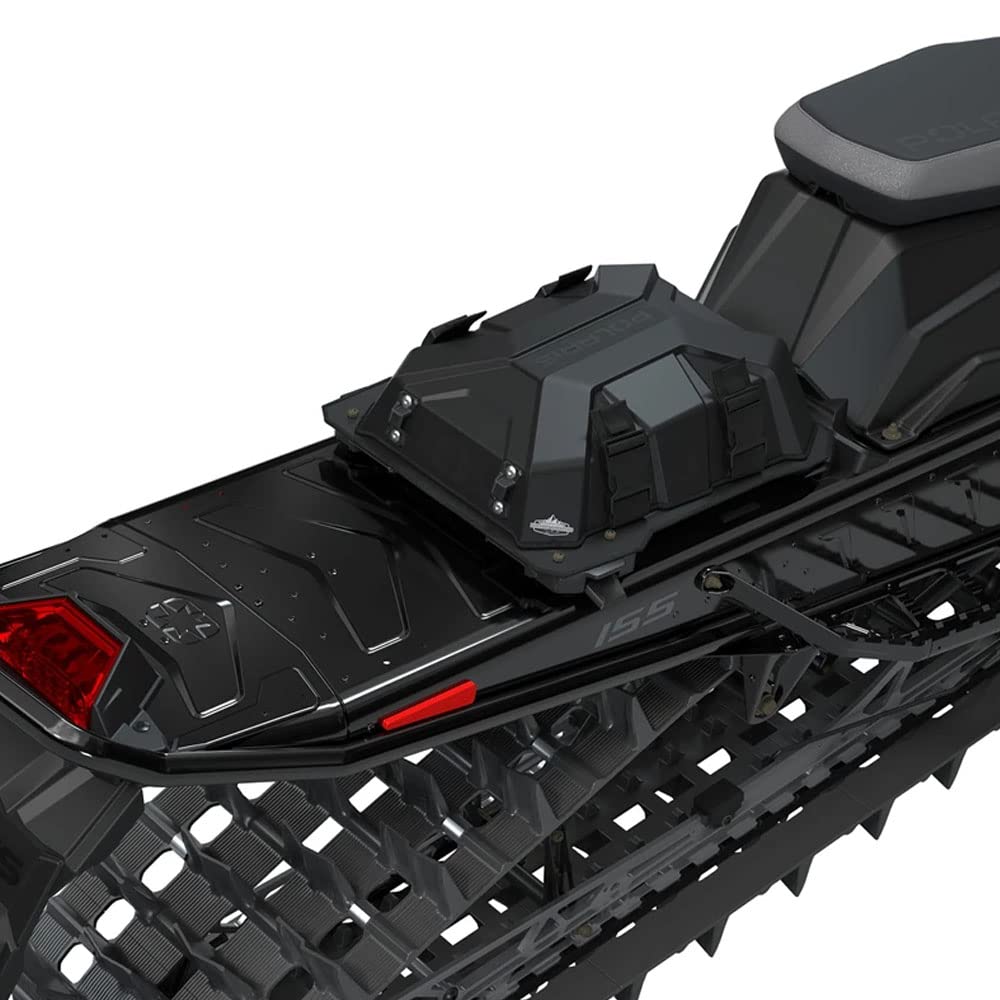 Polaris Snowmobile Lock & Ride Flex Medium Burandt Bag, Black