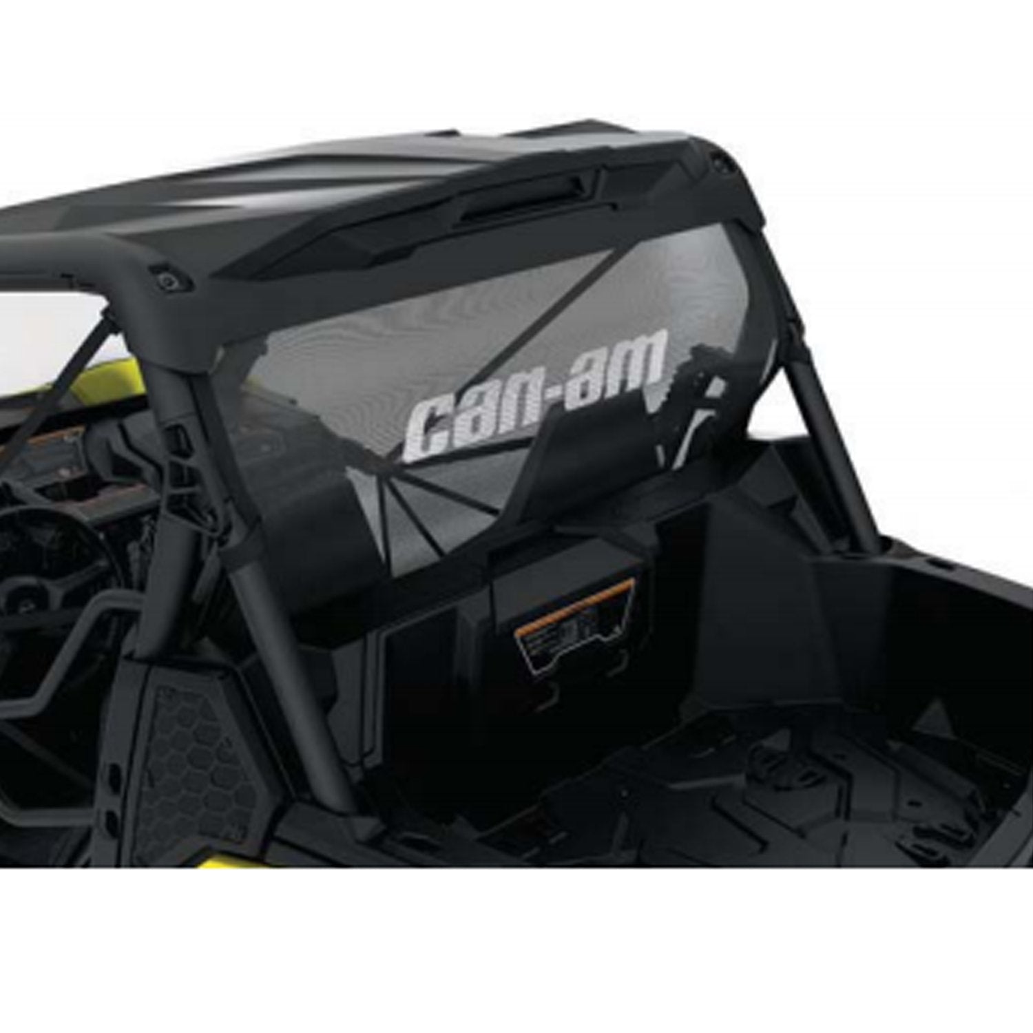 Can-Am New OEM Rear Wind Screen Maverick Trail Black 715003664 UTV Windshield