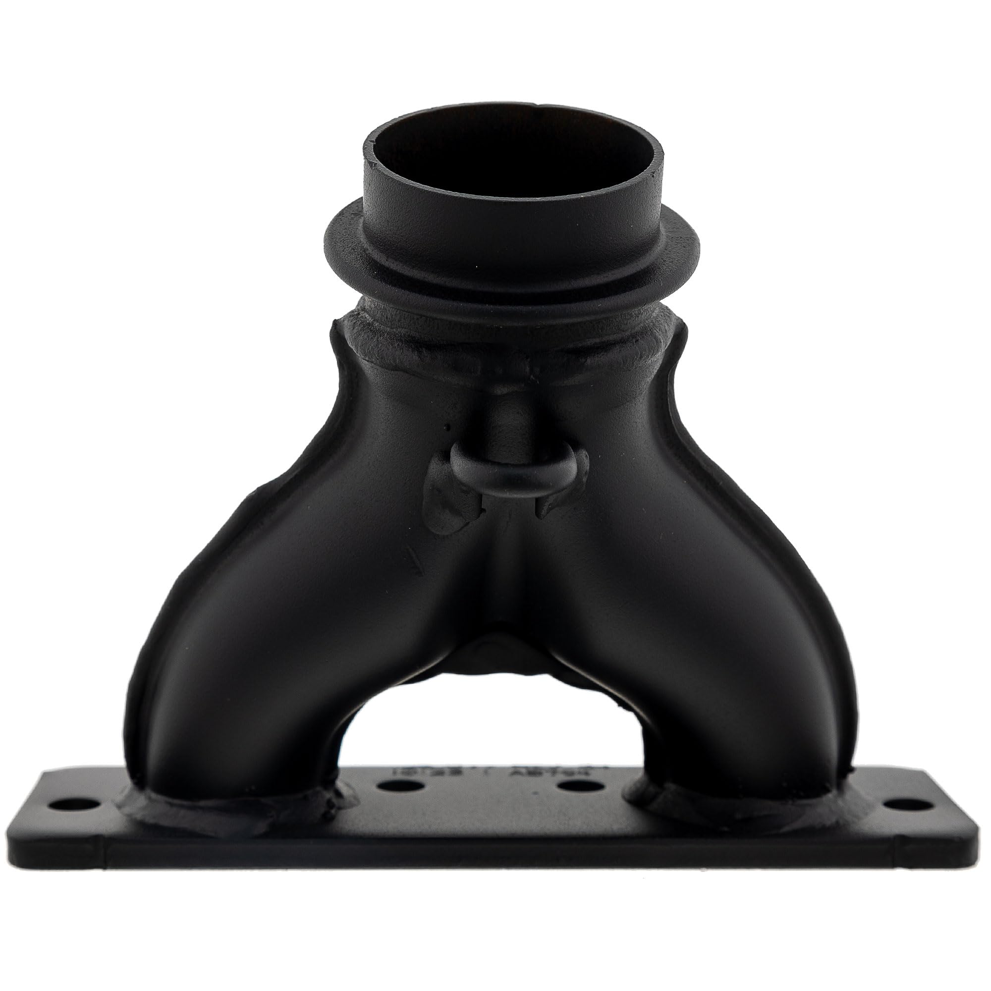 Polaris ATV Manifold, Twin, High Temp Powder Paint High Temp Powder Paint, Black, Genuine OEM Part 1261077-489, Qty 1