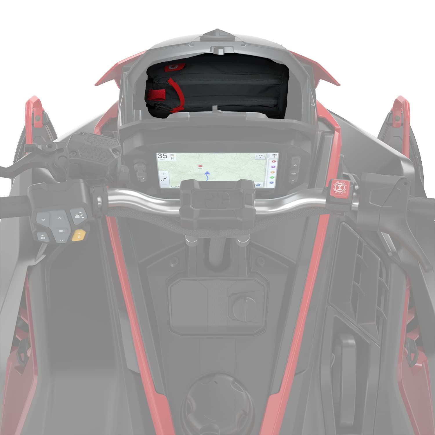 Polaris Snowmobile Matryx Waterproof Dash Zip Bag