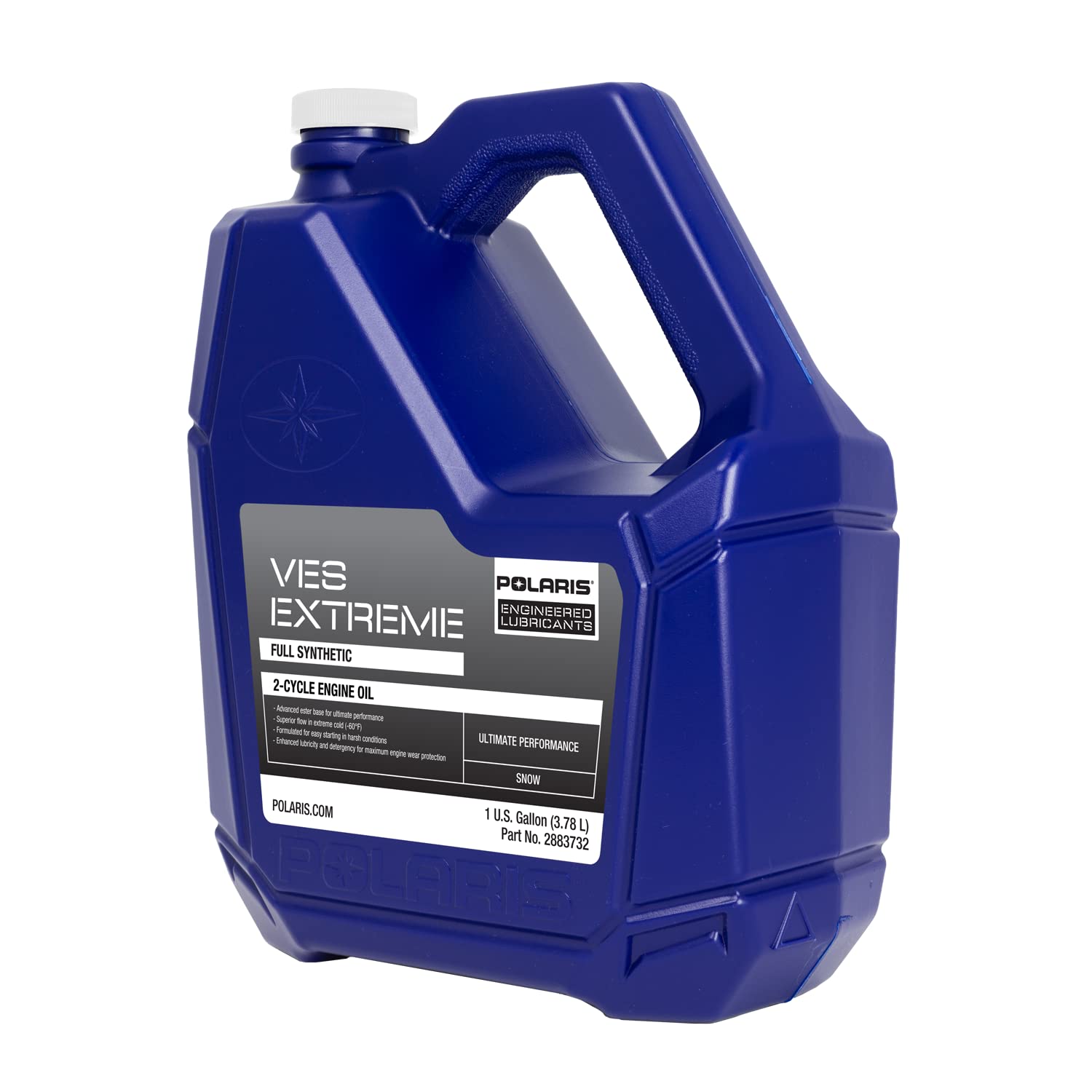 Polaris 1 Gallon of Genuine OEM Snowmobile VES Race Synthetic 2-stroke Engine Oil 2883732