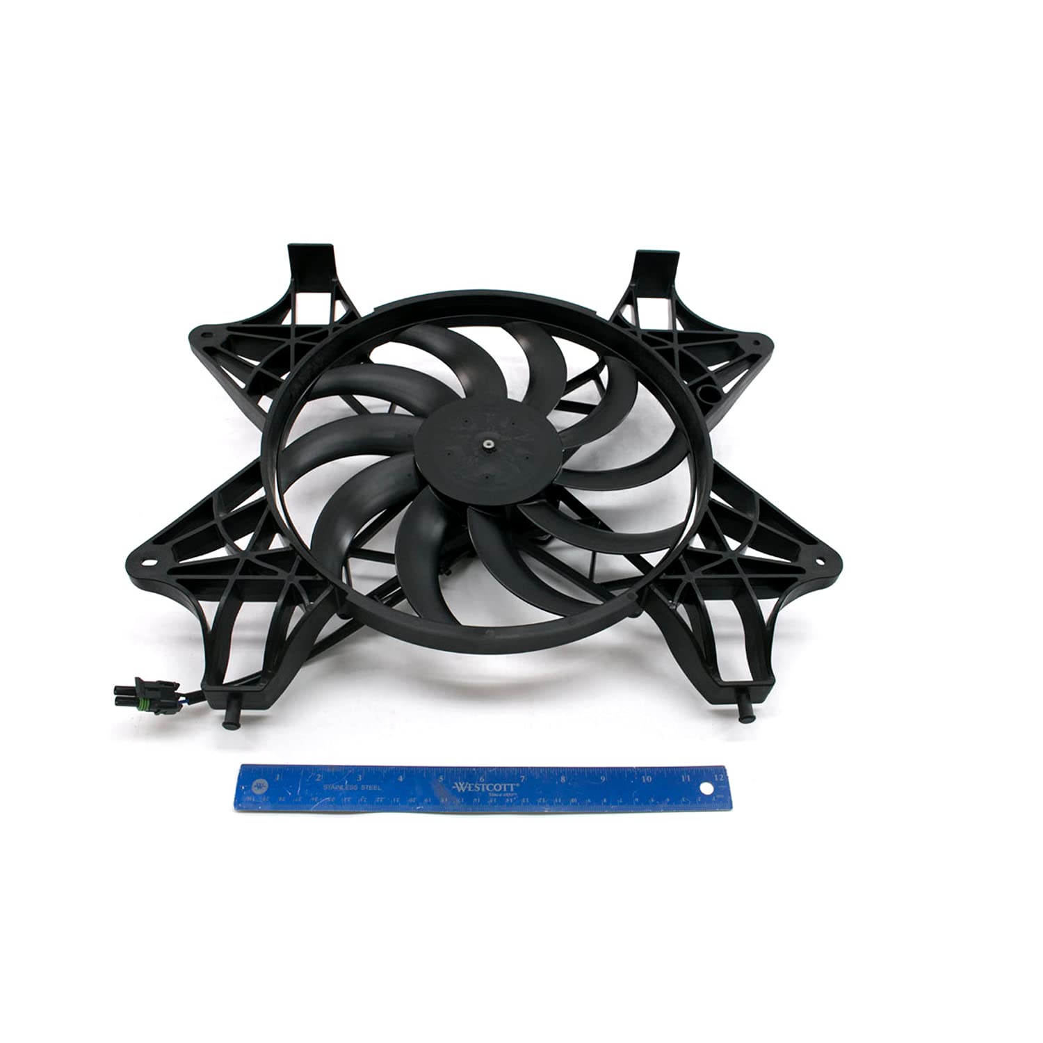 Polaris RZR Fan Assembly, Genuine OEM Part 2412447, Qty 1