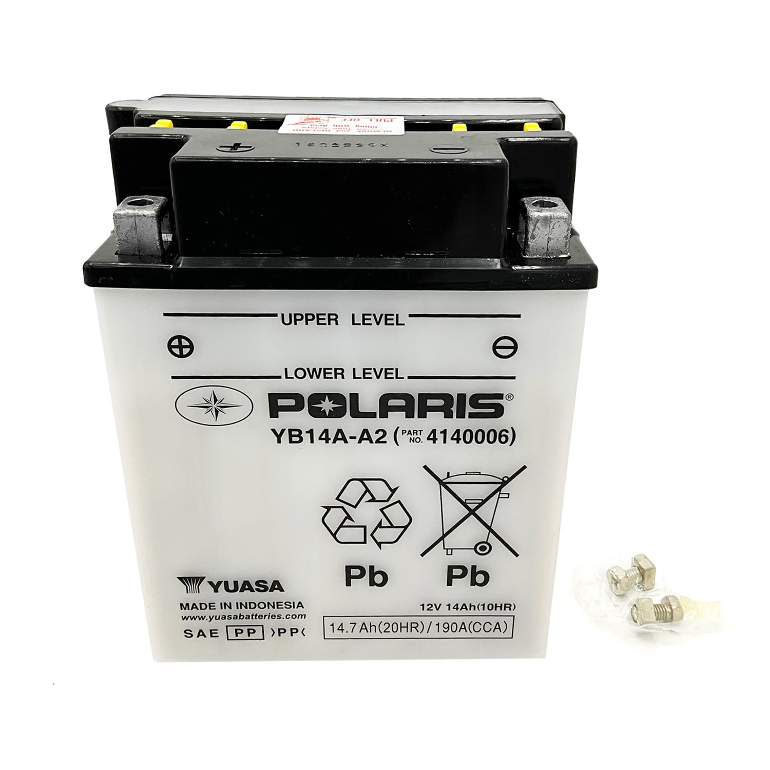Polaris 4140006 Battery Sportsman 550 XC LX ATV Snowmobile 2005 2008 2019