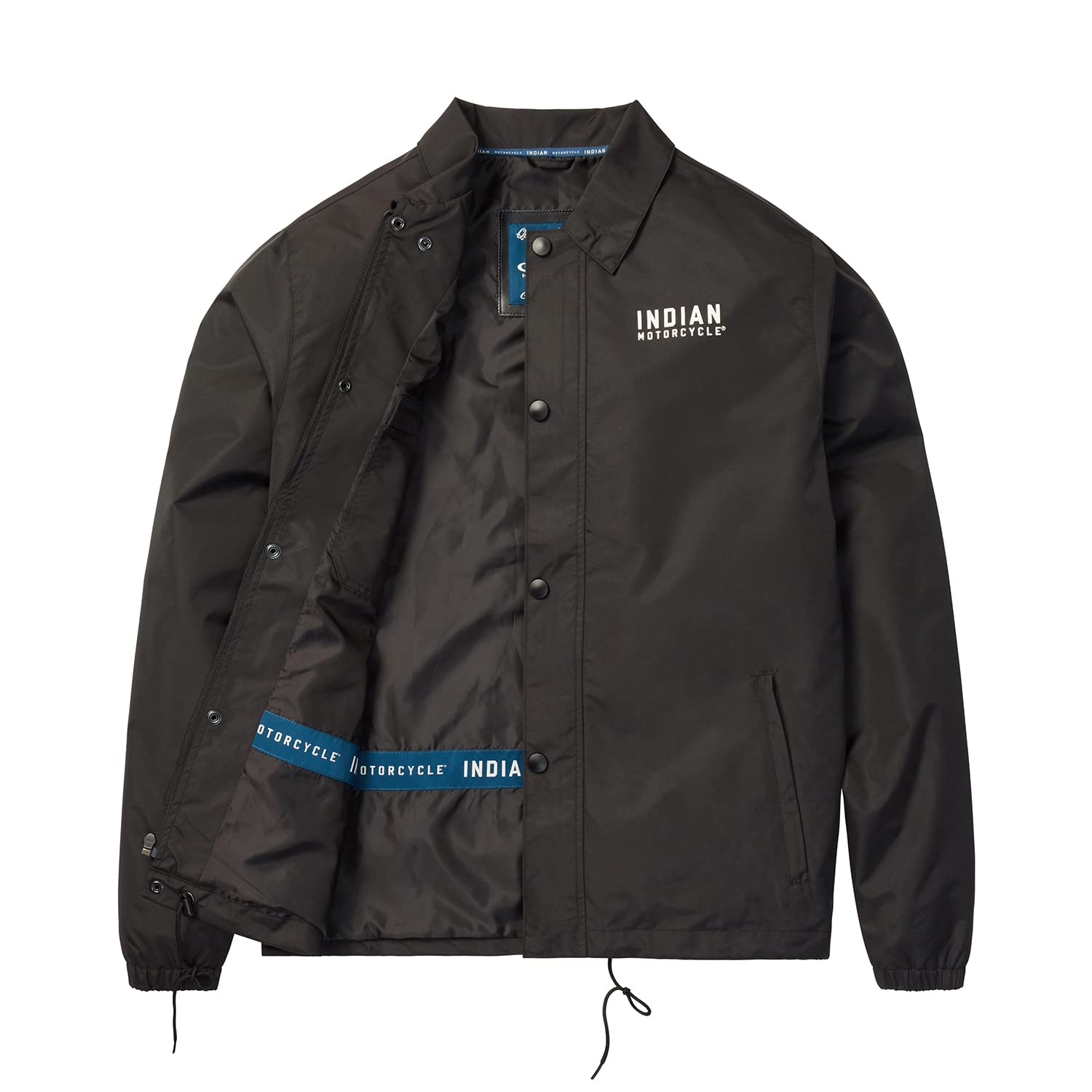 Indian Motorcycle Men's Burlington Jacket Black Large 283318506 -OPEN BOX