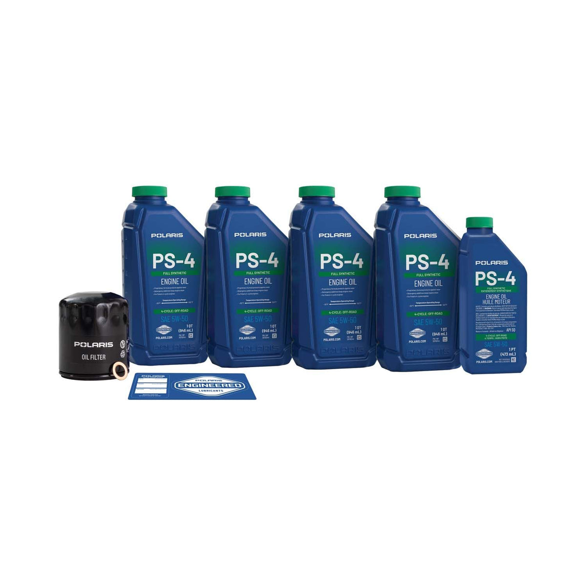 Polaris Oil Change Kit, for RANGER Models, Genuine OEM - 2890882