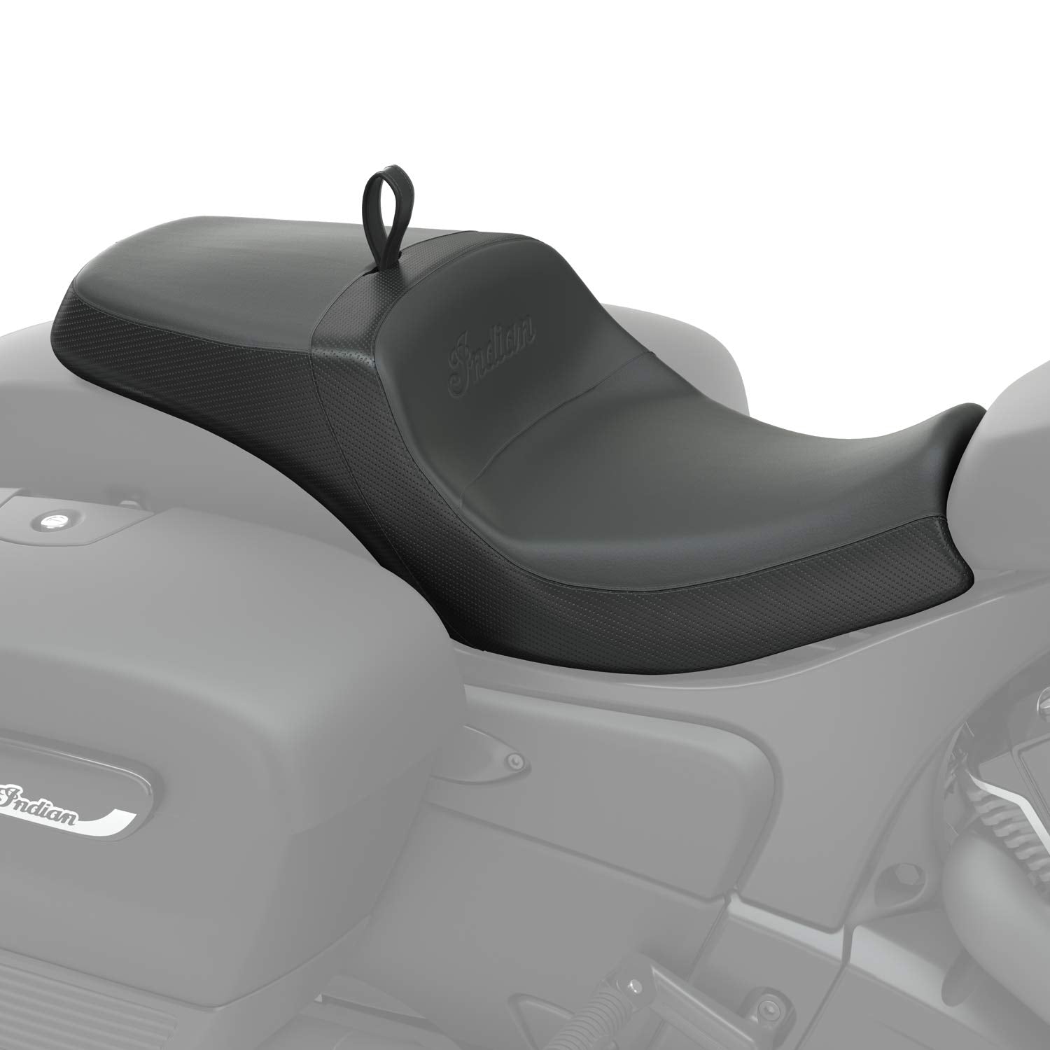 Indian Motorcycle Extended Reach Syndicate Seat, Black - 2883869-VBA